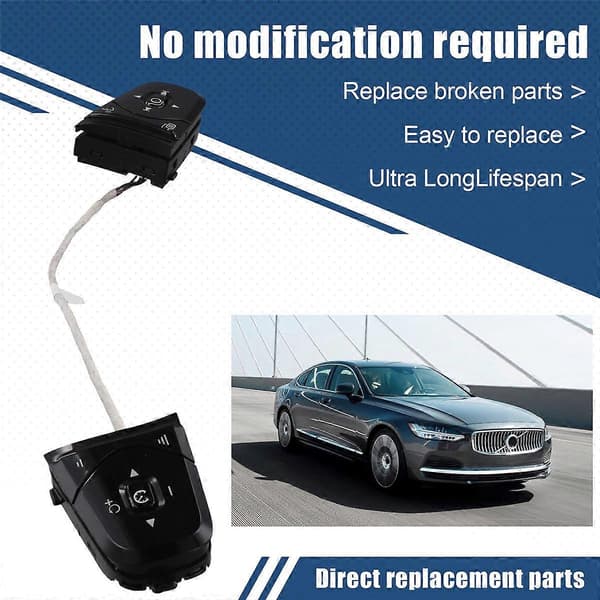 32266343 Rattknappbryter for S60 S90 V90 XC90 XC60 Multifunksjonelle rattkontrolltaster