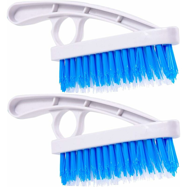 2-pack Fogborste - Styv Nylonborstkar Duschskrubb