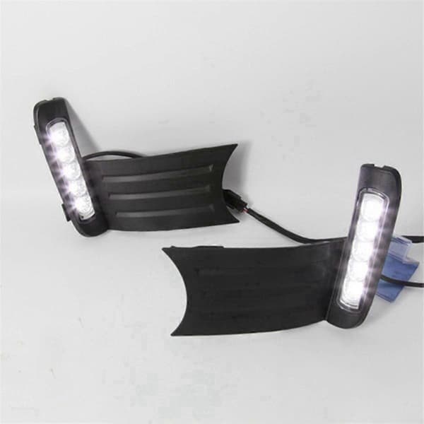 1 par DRL LED kjørelys tåkelys for Fit/Jazz 2011 2012 2013