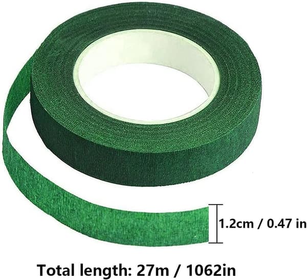 Blomstertape 2 Ruller Bouquet Tape til Blomsterhandlere Tape til Corsager