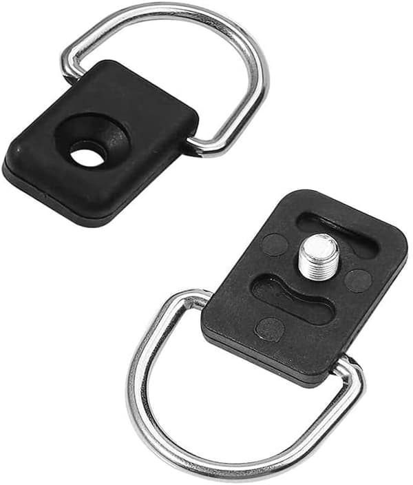 10 stk. fiskeredskaper, D-ringer for rigging, D-ringer for kajakkrigging,