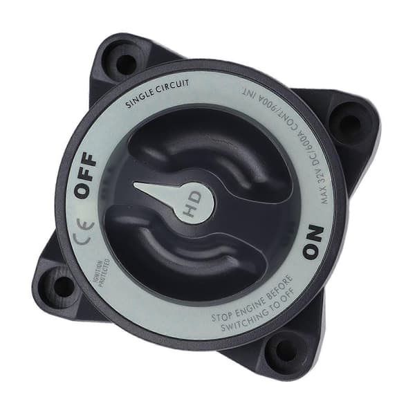 4-positions 32V 350A ESeries Båd Dobbelt Batteri Isolator Afbryder Vandtæt Tændingsbeskyttelse til Båd
