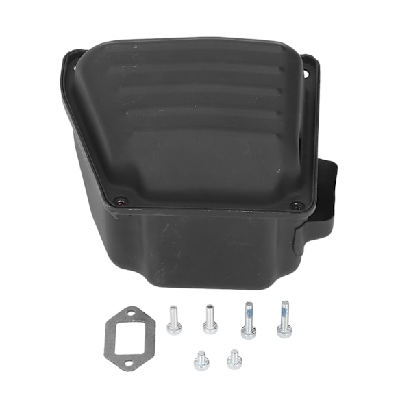 Ljuddämpare kit för motorsåg Stihl 064 065 MS650, Ljudreducerande motorsågskomponent med packningsskruvsats, Högkvalitativ ljuddämpare i metall