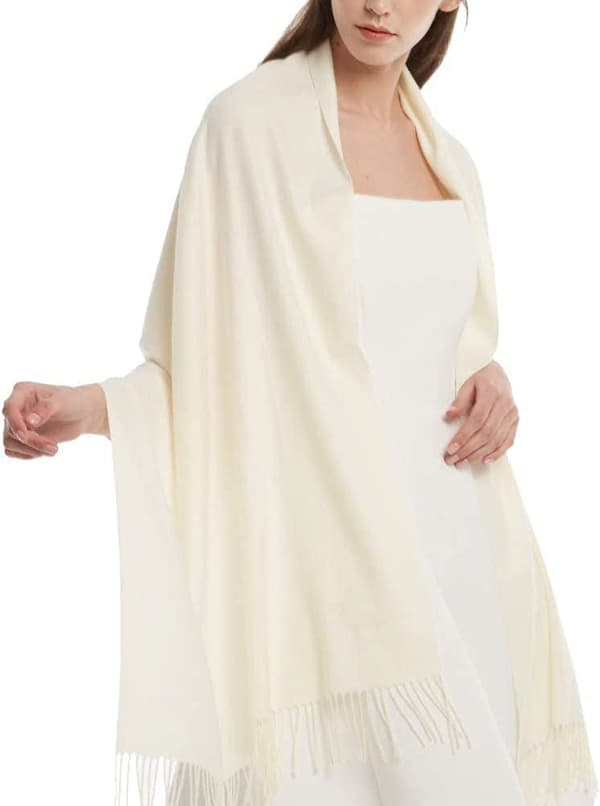 Vår/Vinter Skjerf Kasjmir, Damepleddskjerf, Motesjal Wraps, Stoleskjerf