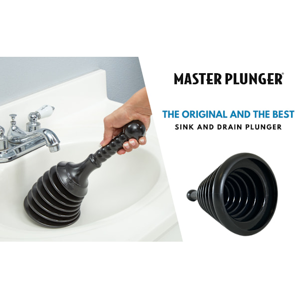 Master Plunger Mighty Tiny Plunger Designad för