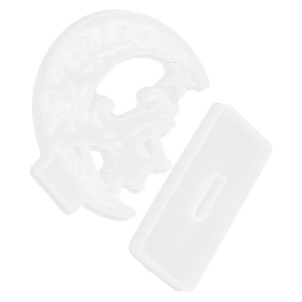 Halloween silikoneform giftfri harmløs miljøvenlig non-stick genanvendelig DIY hekse silikoneform