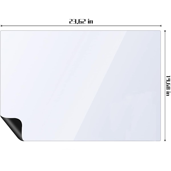 Magnetisk whiteboard, Magnetisk whiteboard azi, 50 x 60 cm, Med 8 markörer, 1 whiteboard-sudd, 1 aziv tașabil, 1 pennfack, 6 magneter, Återanvändbar,