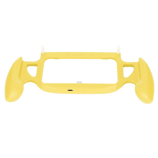 Gripfodral för Switch Lite Komfortabelt Handhållet Skyddsfodral med Stötsäkert Skal och Snabbladdning Gul