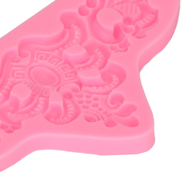 Mångsidig silikonkakform, detaljerade former non-stick yta flexibel för mikrovågsugn kylskåp frys diskmaskin, livsmedelsgodkänd silikon för