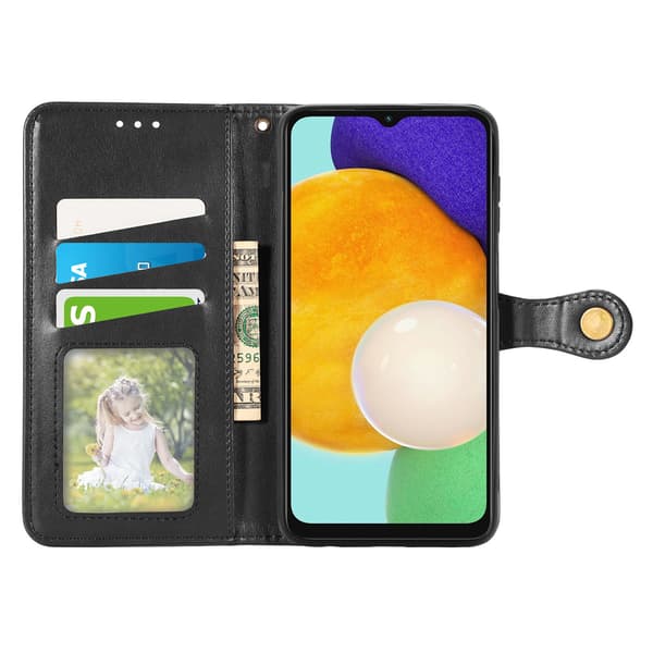 Magnetiskt vikfodral för Samsung Galaxy S22 (PU-läder)