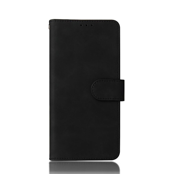 OnePlus 9 - Silkeslent Läder Fodral - Svart Black Svart