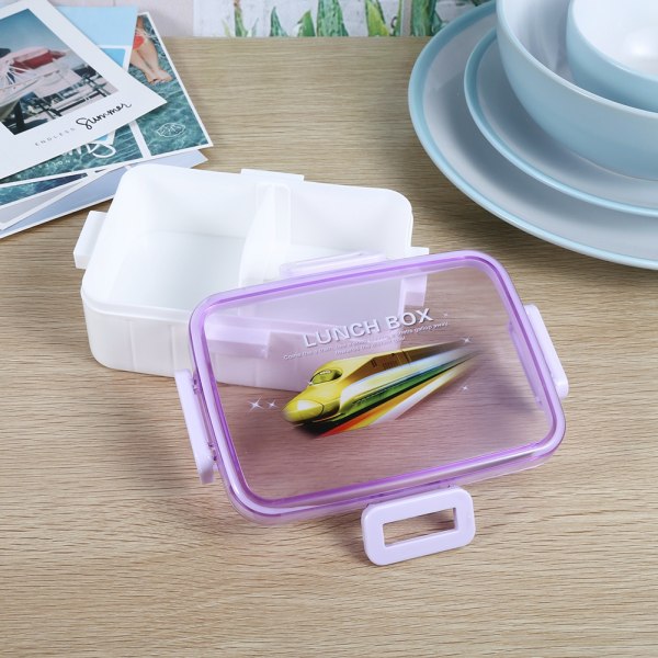 PP-material lunchlåda bärbar matbehållare transportör för