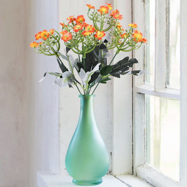 Konstgjord blombukett falsk blomsterarrangemang hem utomhus