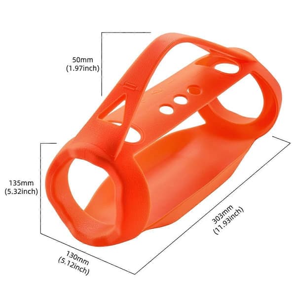 Skyddsfodral i silikon för Xtreme 4 bärbar Bluetooth-högtalare, orange