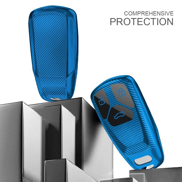Special Soft TPU Key Case Cover för Audi Key Fob