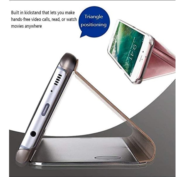 Flipcase för iphone12guld guld guld