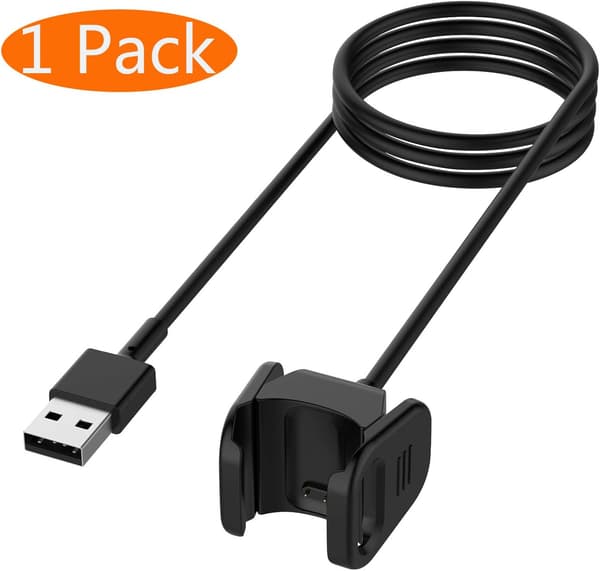 Fitbit Charge 3 Laderadaptere, Erstatning USB-ladekabel