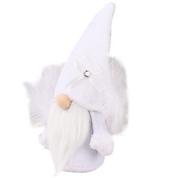 Jul Tomte Docka Ängel Tema Tomte Docka Dekorativ Tomte Docka Julgransprydnad