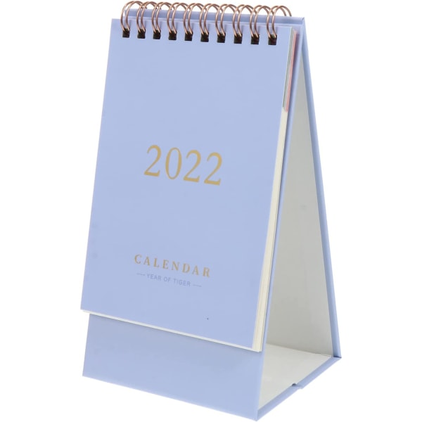 2021-2022 Desktop Calendar Mini Desktop Standing Flip varje månad