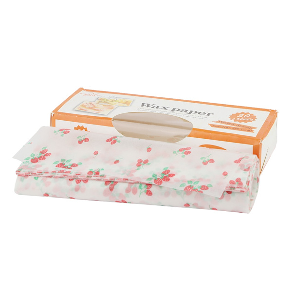 Fettbeständigt matförpackningsvaxpapper Sandwich Candy Cake