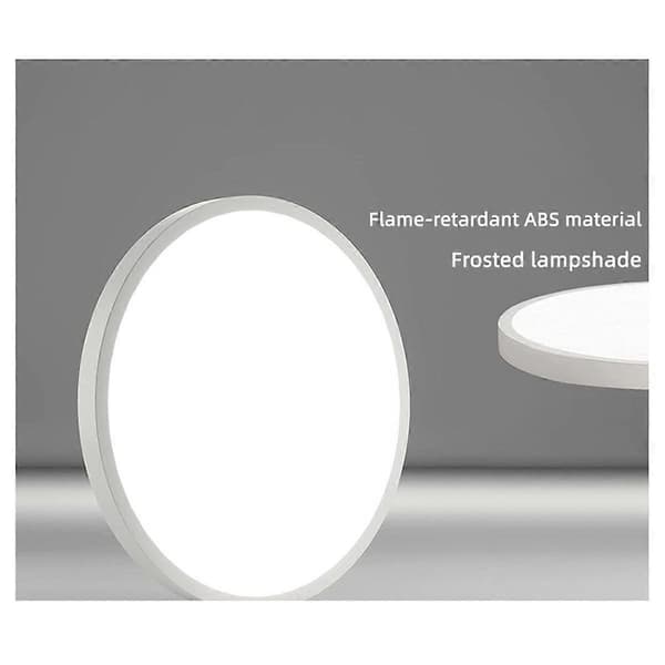 Tuya Zigbee Smart LED Loftlampe Rumindretning Loftlampe App Stemmestyring til Alexa/Runde Loftlamper