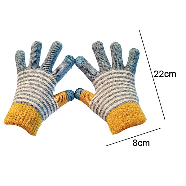 Varma vinterhandskar, mjuka, bekväma elastiska muddar för kvinnor Style 6