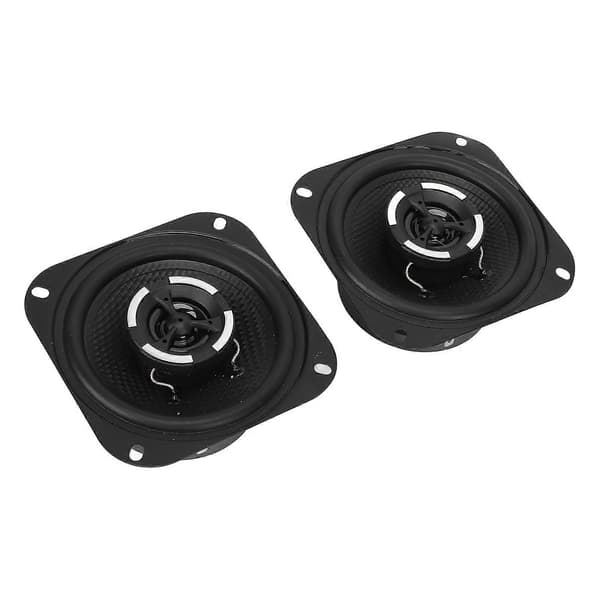 1 par 4,2 tums bilhögtalare Dome Fordon Tweeter 4 12V Högtalare Universal för bil