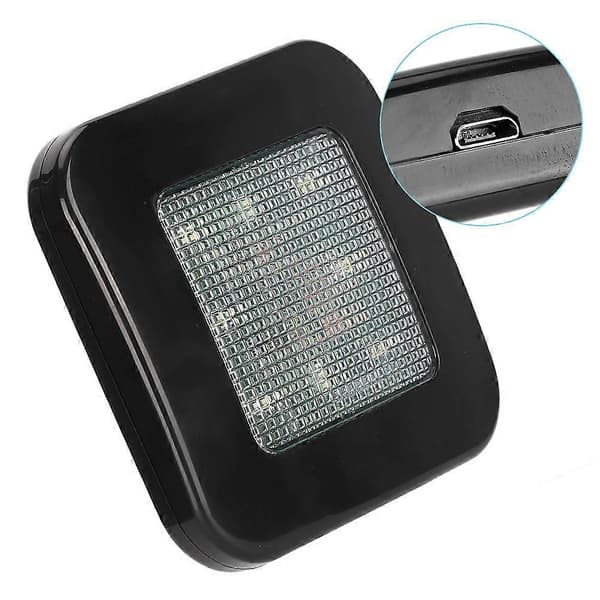 Bil Interiør Leselys 3 Farger LED Magnet Bakre Bagasjerom Taklampe for Hjem Bil