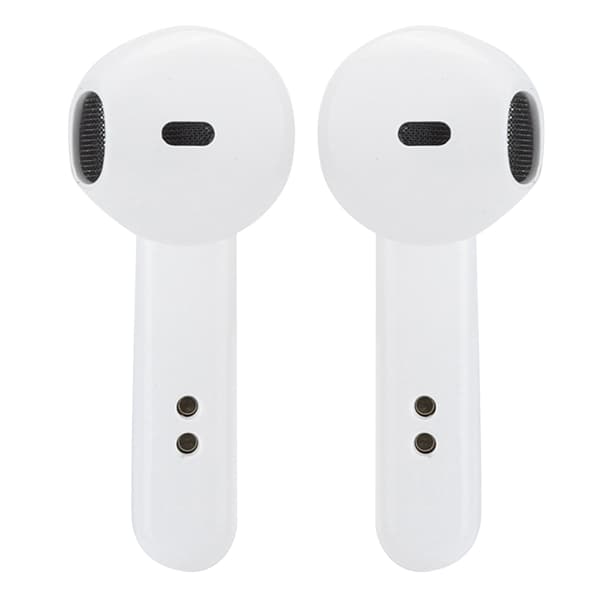 Bærbar Bluetooth 5.0 Headset True Wireless med LED Digital Display Stereo Øretelefon Hvit