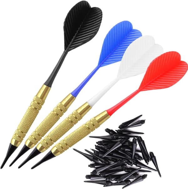 Guangmaoxin Plastikspids Dart, 12 Bløde Spids Darts til Elektronisk Dart