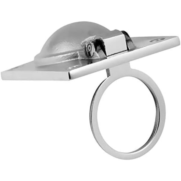 2 stk Ring Flush Trekkhåndtak Rustfritt Stål Lukeløfter Flush H