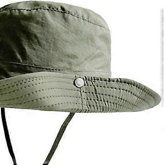 Solhat Spand Hat Solbeskyttelse Unisex Sommer Strandhat til Strand Marineblå(Grøn)