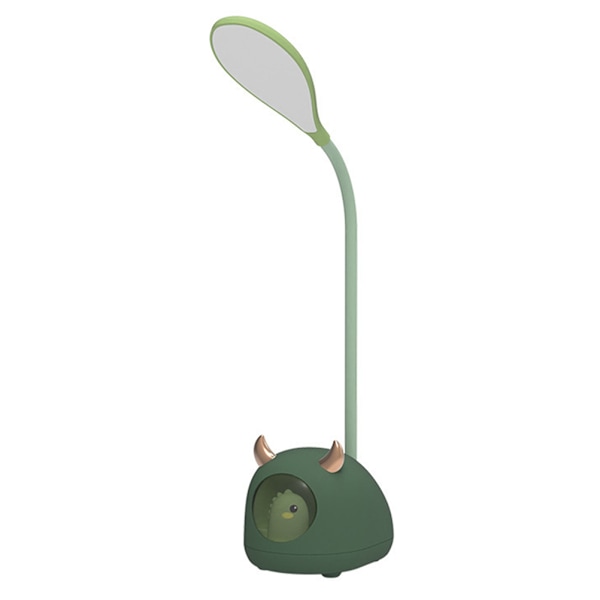LED-skrivbordslampa tecknad djur USB uppladdningsbar ögonskydd