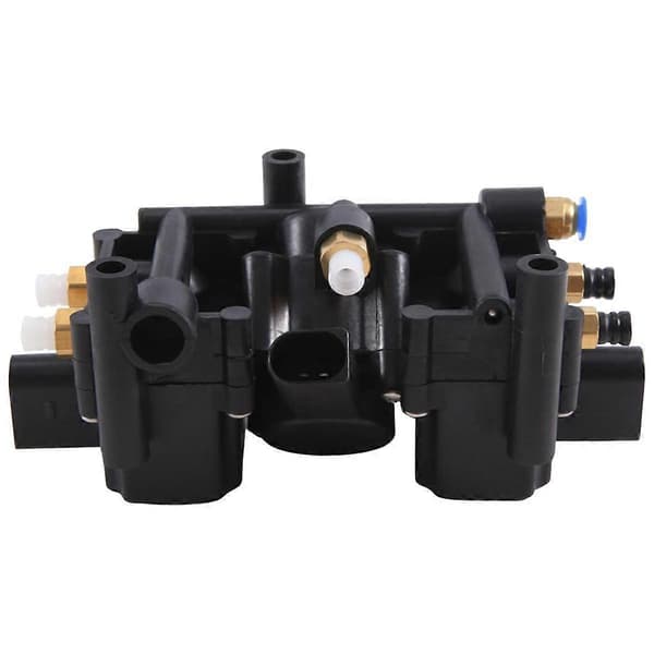 Luftfjæring Solenoidventilblokk Oppblåserpumpe for X5 E53 og Phantom 4725525660 37246779713