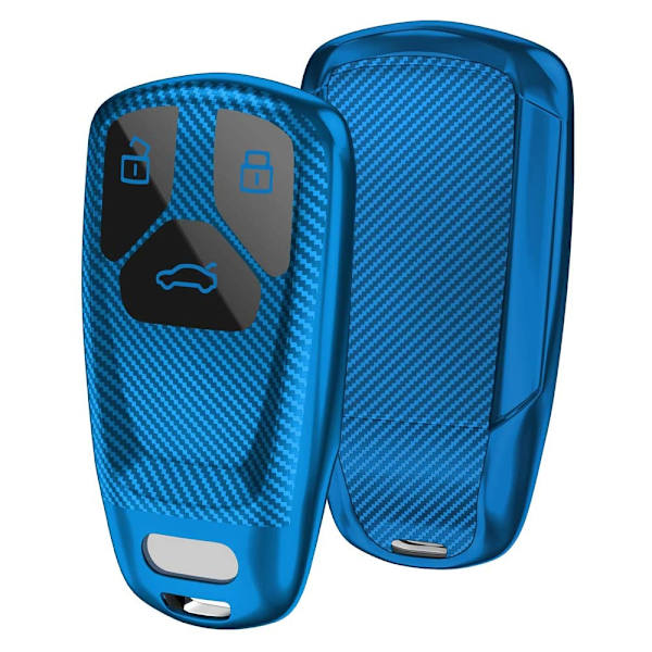 Special Soft TPU Key Case Cover för Audi Key Fob