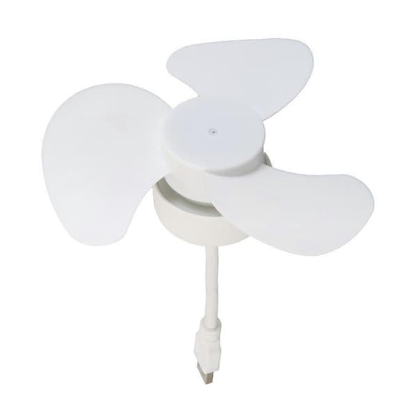 USB Ventilator DC5V Loftventilator 360 Graders Justering Støjsvag Elektrisk Ventilator Indendørs Køleventilator til Notebook