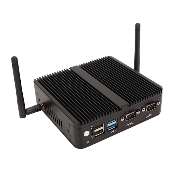 Mini PC för Windows 11 PRO för Linux Quad Core 8GB DDR4 256GB SSD 4K 60Hz Stöd 2.4G 5G WiFi Mini Gaming PC 100‑240V EU-kontakt