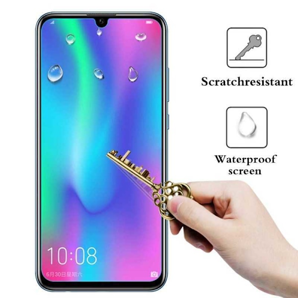 2-PACK Huawei P Smart 2019 Härdat glas 0.26mm 2.5D 9H Transparent