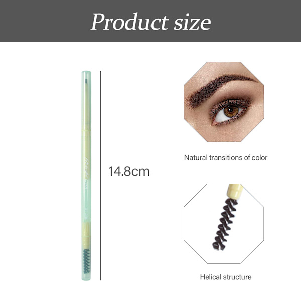 Ögonbrynspenna Makeup Triangulär Spets Ögonbrynspenna Med