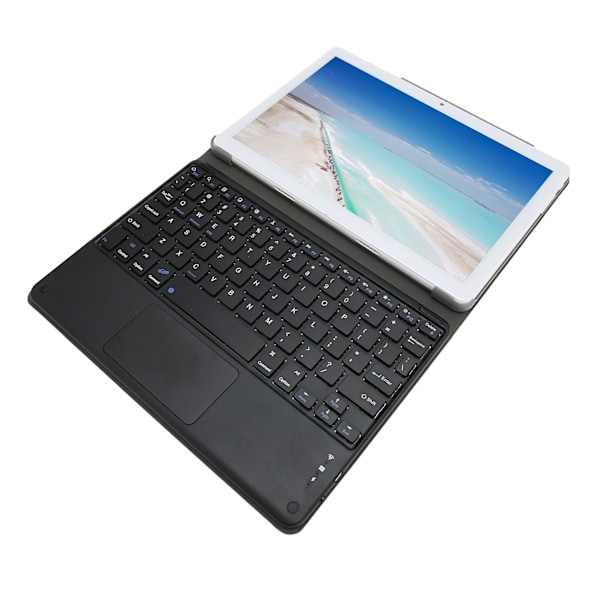 10,1 tums surfplatta 10,1 tum 4 GB RAM 64 GB ROM Quad Core 1280x800 FHD Dubbla högtalare 8000mAh Batteri 3G-nätverk HD-surfplatta EU-kontakt