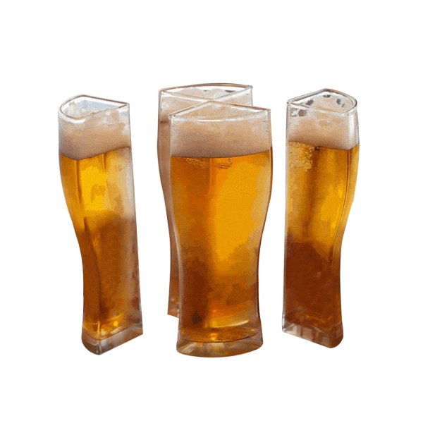 4 i 1 Akryl Ölmugg 4PCS Ölmugg Fest Semester Födelsedag
