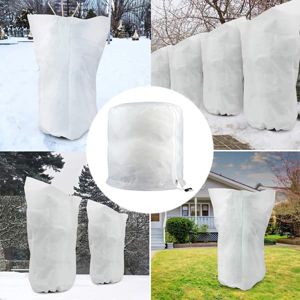3D 60 * 80CM Växtskydd - Rund Trädgårdsväxt Frostskydd