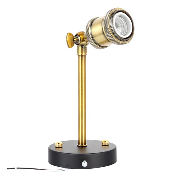 Industriell Vägglampa med Justerbar Led, Retro Vägglampa E27 E