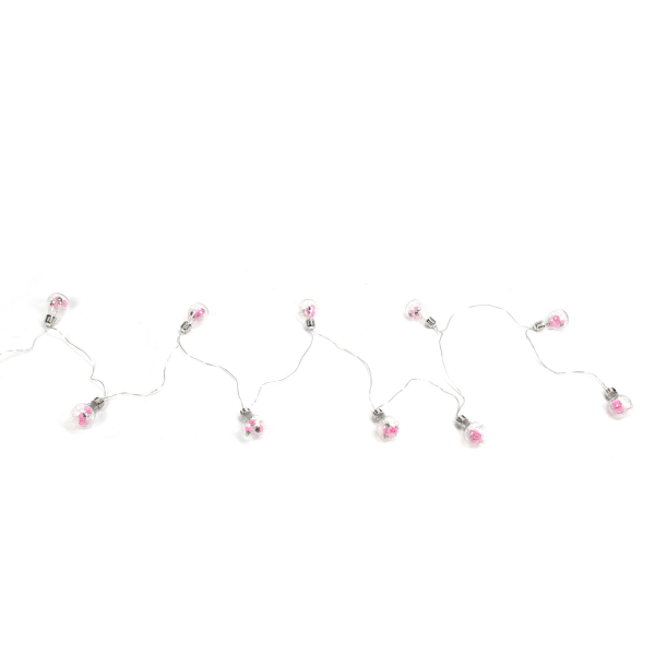 Kreativ roslampa ljusslinga 100LED koppartråds ljusslinga barnrum flickrum sovrum dekorativt ljus