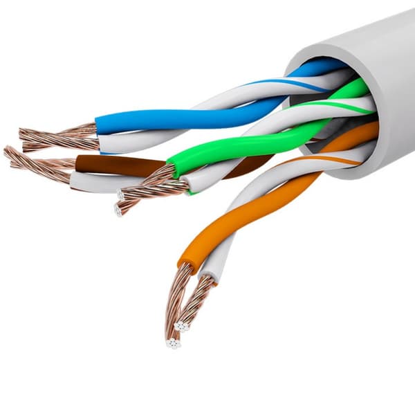 3 meter, nätverkskabel, mycket flexibel kabel med