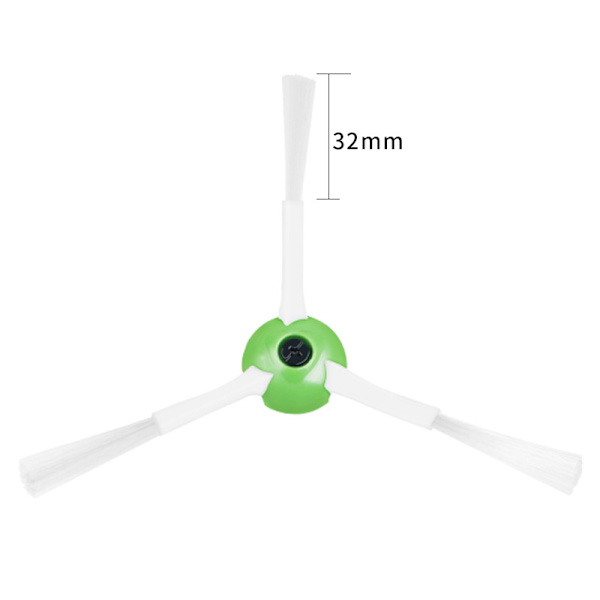 Tilbehør Sidebørste for reservedeler til Roomba i7 i7+ E5 E6 E7 Robotstøvsuger 10 Sidebørster, 10 Skruer