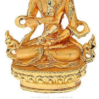 7,5 cm høj lille meditationslotus Buddha statue buddhistisk figur velsignelse()