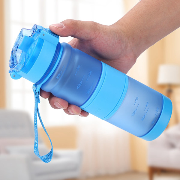 500 ml bärbar vattenflaska läcksäker sport cykling resor