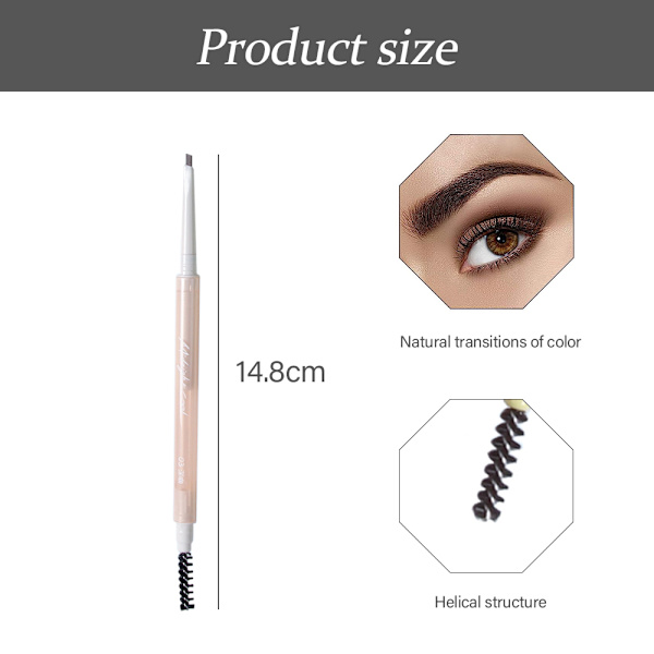 Ögonbrynspenna Makeup Triangulär Spets Ögonbrynspenna Med