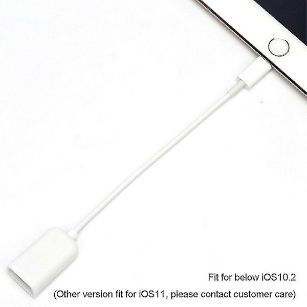 8-stifts OTG-adapter Lightning hane till USB-kabel för iPhone